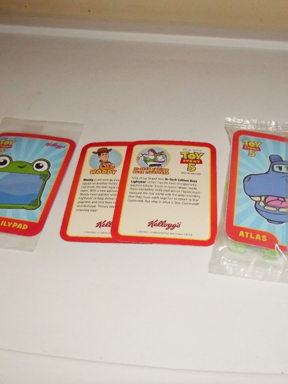 Kellogg's Toy Story 5 Inserts
